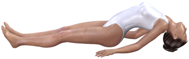 Matsyasana Leg Variation