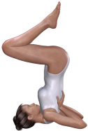 Sarvangasana - Variation