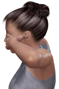 Jyoti mudra, lateral view jyoti